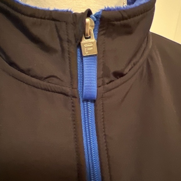 Fila blue and black fleece jacket NWOT size large - Picture 4 of 5